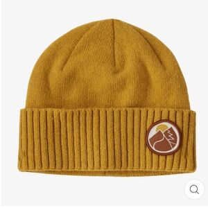 Patagonia - Brodeo Beanie - Slow Going Patch: Cabin Gold